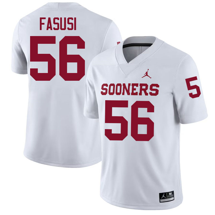 Michael Fasusi Oklahoma Sooners Jersey,Oklahoma Sooners Football Uniforms,Jersey-White